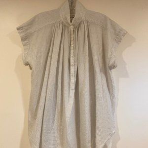 Nili Lotan Swiss Dot Normandy Blouse